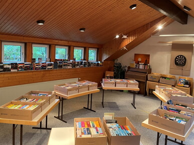 Kapelle mit Kultur: Bücherflohmarkt 30.04. und 01.05.2024