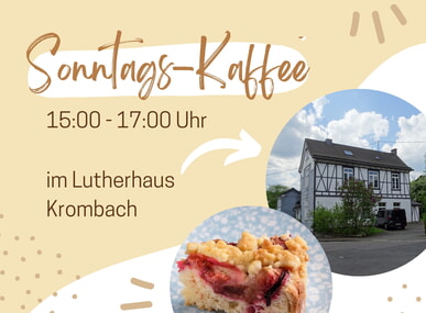 Sonntags-Kaffee im Lutherhaus