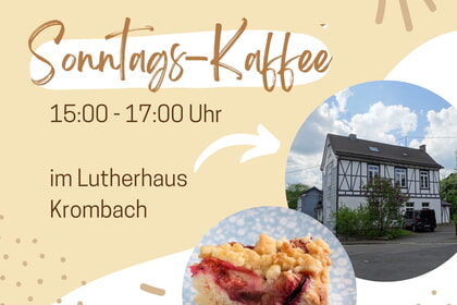 Sonntags-Kaffee im Lutherhaus