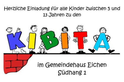 Kinderbibeltage in Eichen 24.10. bis 27.10.2024